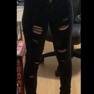 hollister low waisted jeans